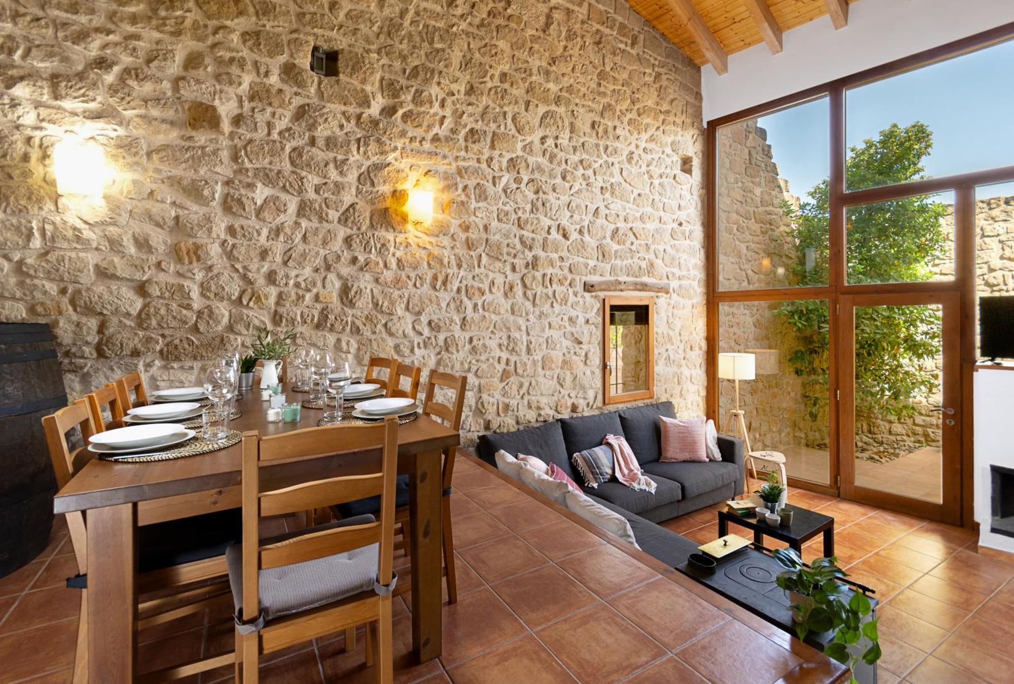 Ferienhaus Espacioso Pajar Con Barbacoa En Casa De Letras